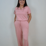 3 İplik Pembe Eşofman Takımı