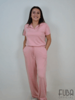 3 İplik Pembe Eşofman Takımı