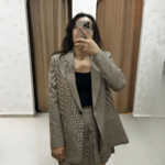 Premium Şort Etek-Ceket Takım