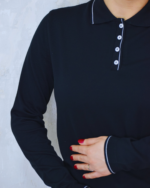 Siyah Yakalı Triko