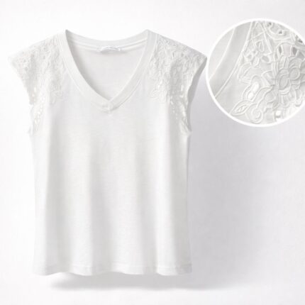 Kolsuz Detay T-shirt