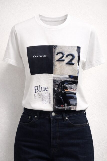 Baskı Oversize T-shirt