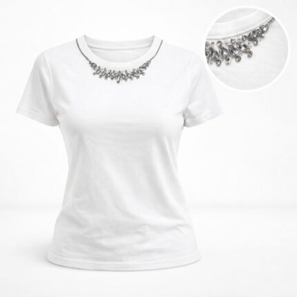 Orj Marka Taş Yaka T-shirt