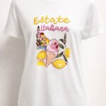 Desenli T-shirt